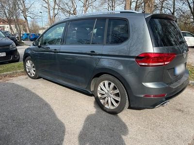 Brugt VW Touran R-line 150 HK (110 kW) 2017 Grå MPV