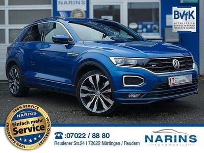 Second-hand VW T-Roc R-line 190 CP (139 kW) 2019 Albastru SUV