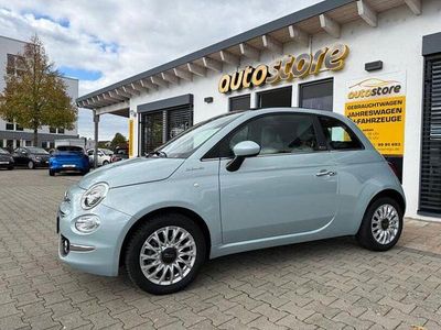 Gebraucht Fiat 500C 69 PS (50 kW) 2022 Tau grün / verdeck schwarz (metallic) Cabrio