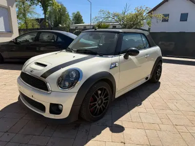 Usata Mini John Cooper Works Cabriolet 211 CV (155 kW) 2015 Bianco Cabrio