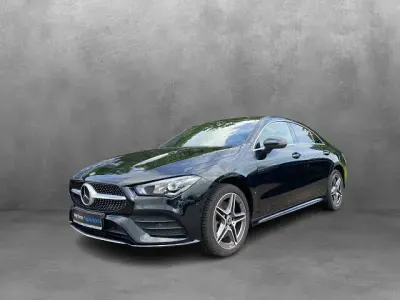 Gebraucht Mercedes CLA250e AMG line 218 PS (160 kW) 2023 Metalliclack kosmosschwarz Limousine