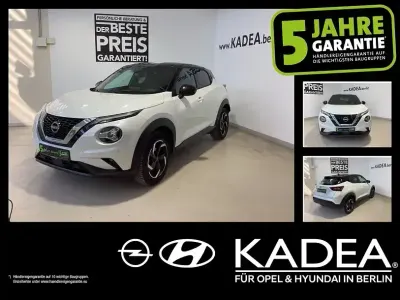 Gebraucht Nissan Juke 114 PS (83 kW) 2023 Pearl white/black m SUV