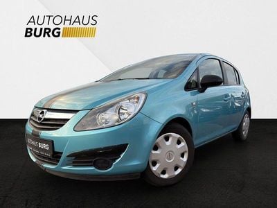 Gebraucht Opel Corsa Edition 87 PS (63 kW) 2010 Blau Kleinwagen