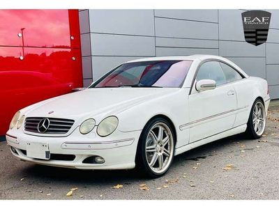 gebraucht Mercedes CL500 CL 500weiß/Leder schwarz, Vollausstattung