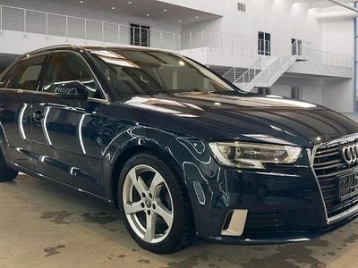 Usata Audi A3 S-Line 110 CV (80 kW) 2017 Blu Berlina