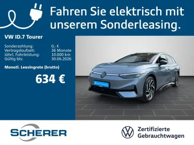 Gebraucht VW ID.7 Pro 210 kW (286 PS) 2025 Stonewashed blue metallic Kombi