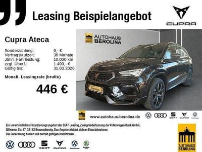 Schwarz Neu 2025 Cupra Ateca VZ SUV | 43.777 € (Guter Preis)