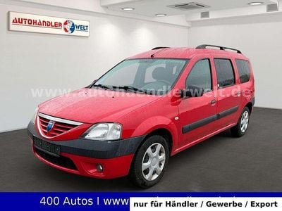 Gebraucht Dacia Logan MCV Lauréate 87 PS (63 kW) 2007 Rot Kombi