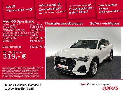 Gebraucht Audi Q3 Sportback 245 PS (180 kW) 2022 Weiß SUV