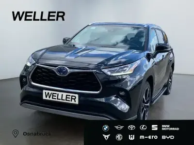 Second-hand Toyota Highlander Luxury 248 CP (182 kW) 2021 Negru SUV