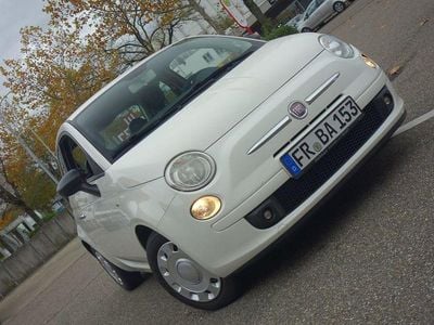 Gebraucht Fiat 500 Pop 69 PS (50 kW) 2009 Weiß Kleinwagen