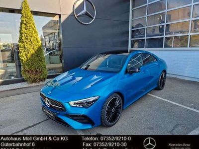 Gebraucht Mercedes CLA200 AMG 163 PS (119 kW) 2025 Hyperblau  metalliclack Coupé