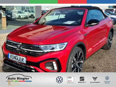 Brugt VW T-Roc Cabriolet R-line 150 HK (110 kW) 2026 Rød Cabriolet