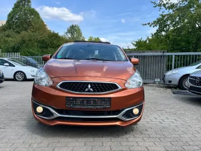 Gebraucht Mitsubishi Space Star Diamant Edition 80 PS (58 kW) 2017 Orange Kleinwagen