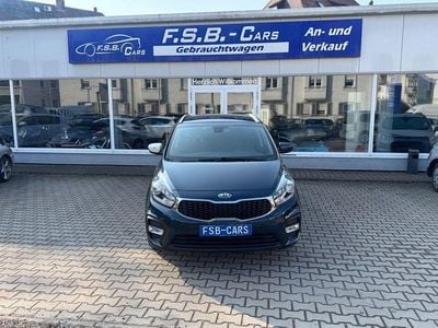 Gebraucht Kia Carens DREAM-TEAM Edition 135 PS (99 kW) 2018 Blau Van / Kleinbus