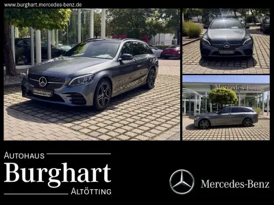 Gebraucht Mercedes C400 AMG line 333 PS (244 kW) 2019 Selenitgrau Kombi
