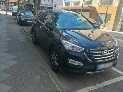 Gebraucht Hyundai Santa Fe Turbo 197 PS (144 kW) 2013 Schwarz SUV