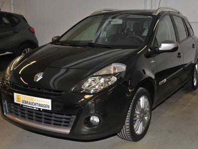 Gebraucht Renault Clio GrandTour Night&Day 75 PS (55 kW) 2011 Schwarz metallic Kombi