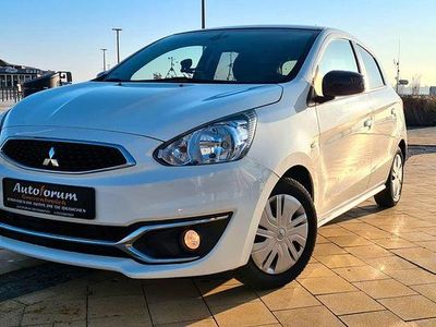 Gebraucht Mitsubishi Space Star Diamant Edition 80 PS (58 kW) 2019 Weiß Kleinwagen