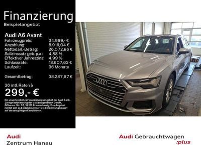Gebraucht Audi A6 Design 245 PS (180 kW) 2022 Florettsilber metallic Kombi
