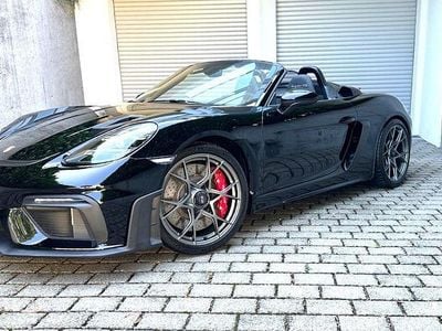Neu Porsche 718 Spyder 500 PS (367 kW) 2025 Schwarz Cabrio