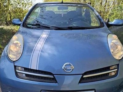 Usata Nissan Micra C+C 110 CV (80 kW) 2007 Blu Cabrio
