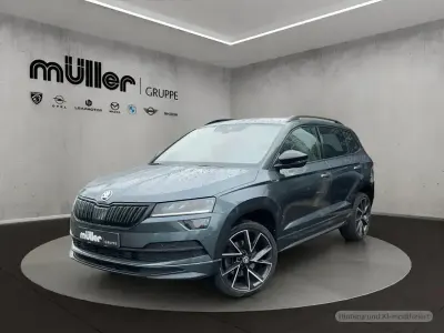 Gebraucht Skoda Karoq SportLine 150 PS (110 kW) 2022 Grau SUV