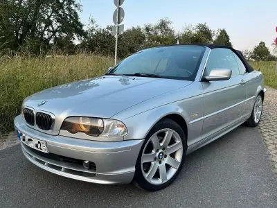 Gebraucht BMW 323 Cabriolet 170 PS (125 kW) 2000 Silber Cabrio