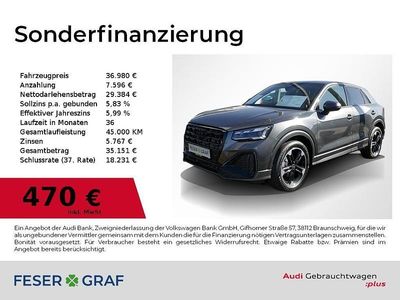 Daytonagrau perleffekt Gebraucht 2025 Audi Q2 S-Line SUV | 36.980 € (Teuer)