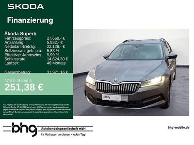 Grau Gebraucht 2023 Skoda Superb Ambition Kombi | 27.660 € (Guter Preis)
