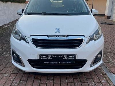 Gebraucht Peugeot 108 Allure 82 PS (60 kW) 2015 Weiß Kleinwagen