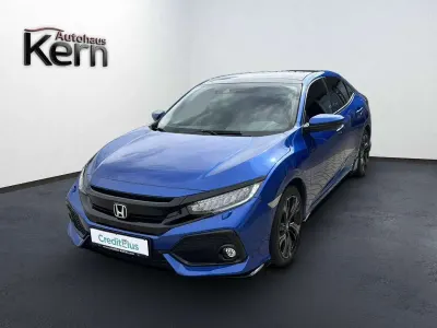 Gebraucht Honda Civic Sport Plus 182 PS (133 kW) 2017 Brilliant sporty blue metallic Kleinwagen