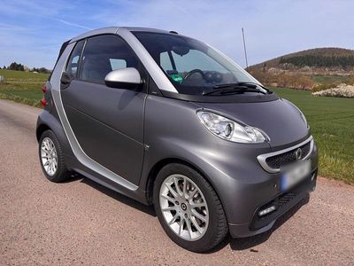 Second-hand Smart ForTwo Cabrio Passion 71 CP (52 kW) 2013 Argintiu Cabrio