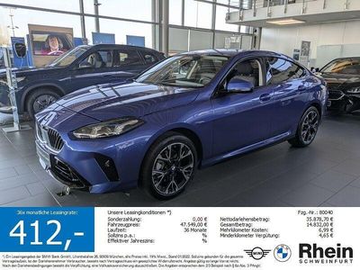 Neu BMW 220 Performance 170 PS (125 kW) 2026 Blau Limousine