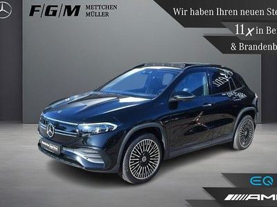 Kosmosschwarz Gebraucht 2022 Mercedes EQA350 AMG line SUV | 34.470 € (Fairer Preis)