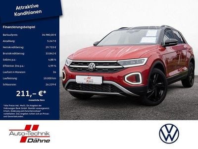 Gebraucht VW T-Roc Style 150 PS (110 kW) 2025 Rot SUV