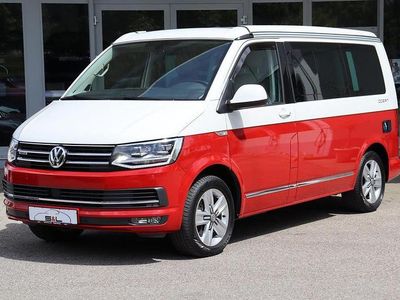 Rot/weis Gebraucht 2018 VW California California Van | 48.900 € (Fairer Preis)