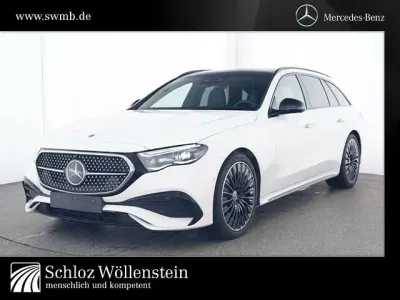 Gebraucht Mercedes E450 AMG 381 PS (280 kW) 2024 Unilack polarweiß Kombi