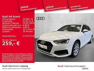 Weiß Gebraucht 2022 Audi A4 Business Kombi | 24.440 € (Superpreis)