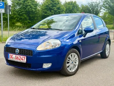 Gebraucht Fiat Punto 95 PS (69 kW) 2007 Blau Kleinwagen