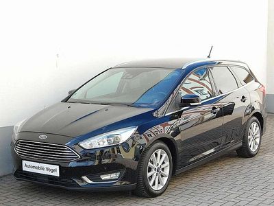 Gebraucht Ford Focus Titanium 150 PS (110 kW) 2017 Iridiumschwarz metallic Kombi