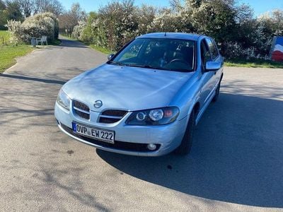 Used Nissan Almera Acenta+ 98 HP (72 kW) 2005 Blue Sedan