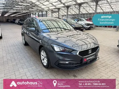 Używany Seat Leon Style 150 KM (110 kW) 2022 Szary Kombi