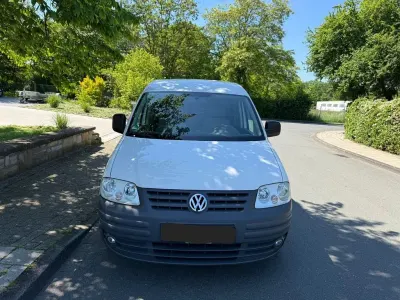 Gebraucht VW Caddy Life 109 PS (80 kW) 2009 Weiß Van / Kleinbus