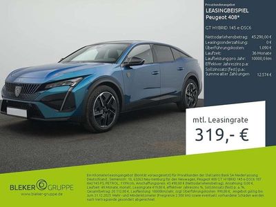 Nuova Peugeot 408 GT GT 145 CV (106 kW) 2025 Blu Berlina