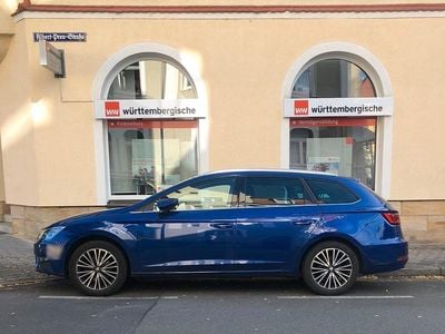 Usata Seat Leon ST XCELLENCE 150 CV (110 kW) 2017 Blu Station wagon