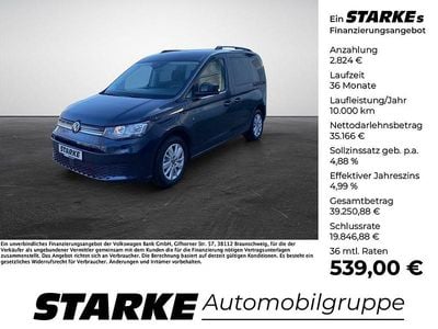 Gebraucht VW Caddy Life 150 PS (110 kW) 2025 Blau (starlight blue metallic) Van / Kleinbus