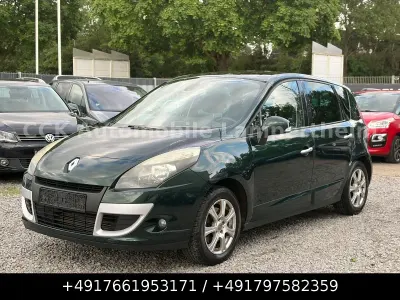 Gebraucht Renault Scénic III Dynamique 131 PS (96 kW) 2010 Grün Van / Kleinbus