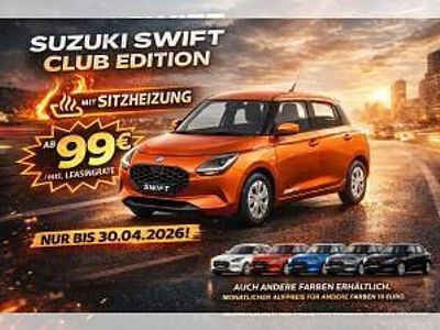 Neu Suzuki Swift Club 83 PS (61 kW) 2025 Orange (flame orange metallic) Kleinwagen