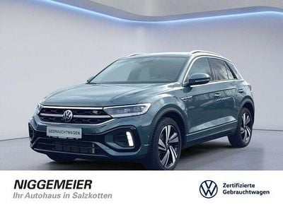 Second-hand VW T-Roc R-line 150 CP (110 kW) 2024 Albastru SUV